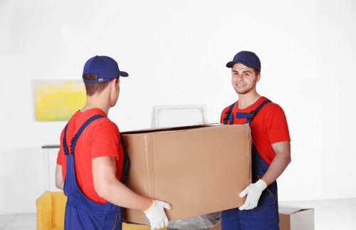 Residential packing service for a Brockley home move
