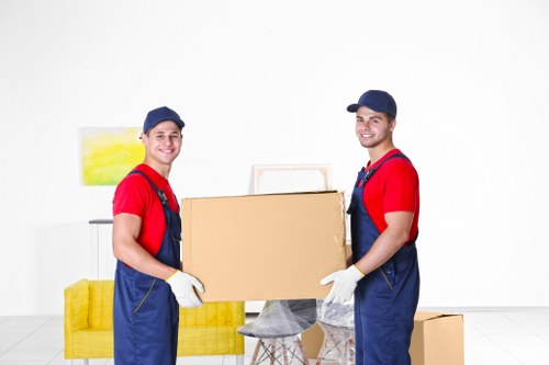 Customer reporting a storage issue in a professional setting