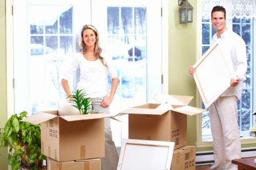 Business inventory stored using mobile self storage in Brockley