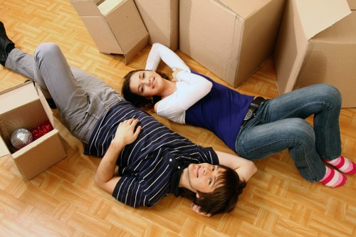 Furniture removal from a Brockley flat before storage